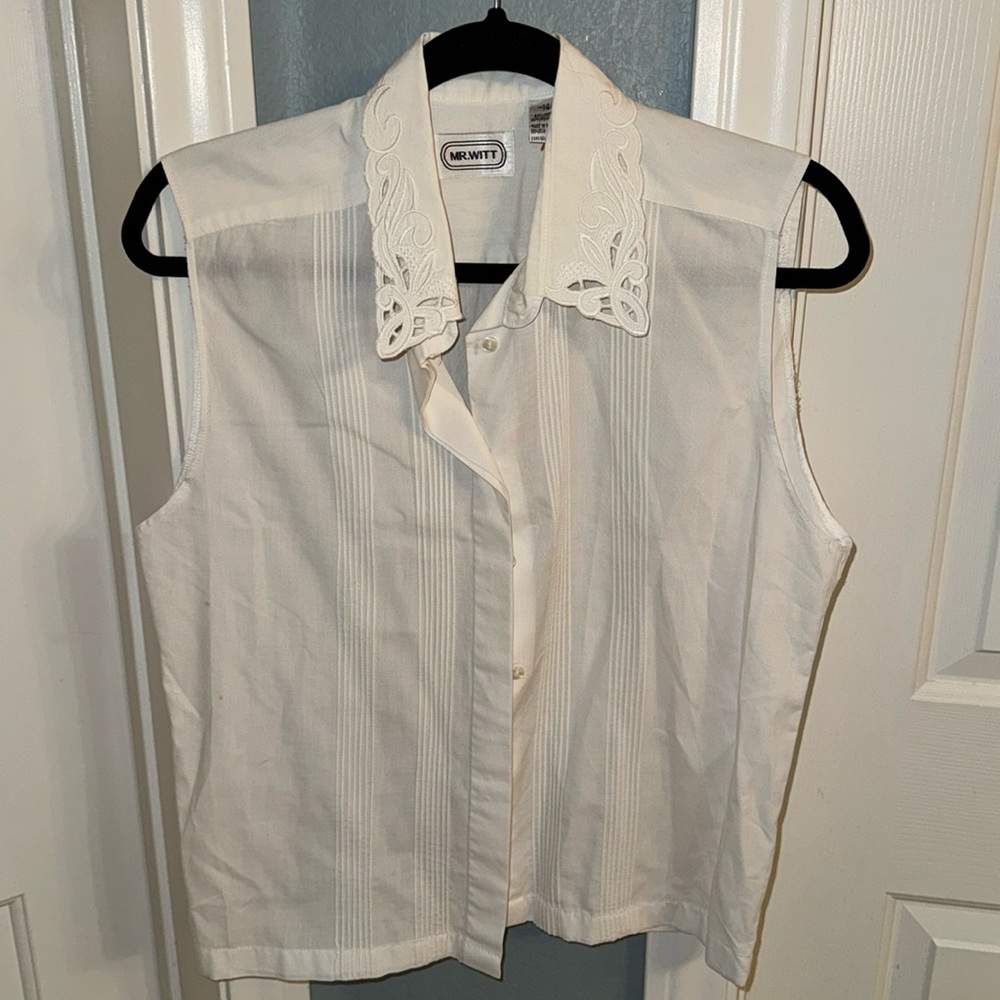 Mr. Witt sleeveless top